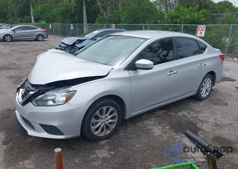 2019 Nissan Sentra Sv z USA, uszkodzony, nr VIN 3N1AB7AP5KL605126